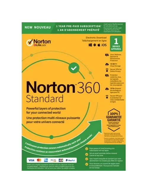 Norton 360 Standard - 1-Year / 1-Device - Global